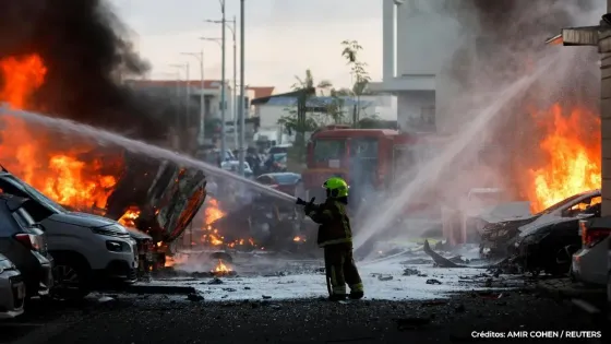 Bombardeos israelíes sobre Gaza