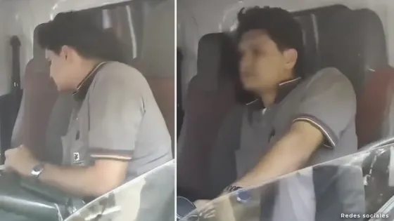 Sorprenden a camionero que estaría drogado y conduciendo en Medellín Sorprenden a camionero que estaría drogado y conduciendo en Medellín