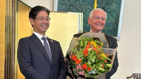Presidente de Asocolflores recibió reconocimiento del Gobierno Japonés