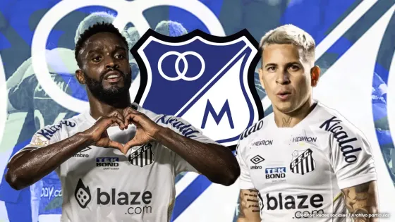 Millonarios ficharía a jugador que descendió con Santos