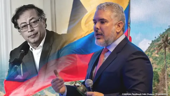 Iván Duque salió en defensa de su esposa y fustigó al presidente Petro Iván Duque salió en defensa de su esposa y fustigó al presidente Petro