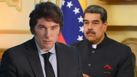 Pelea Maduro y Milei Pelea Maduro y Milei