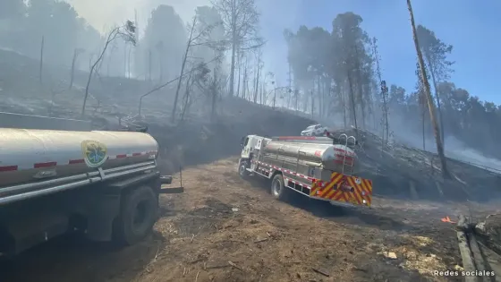 Nemocón incendio