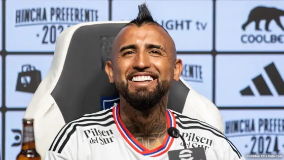 Así fue el debut de Vidal en su regreso a Colo Colo VS Everton