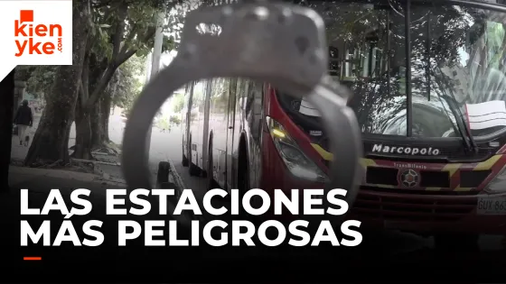 Terror en Transmilenio: Recorriendo las estaciones con más robos Terror en Transmilenio: Recorriendo las estaciones con más robos