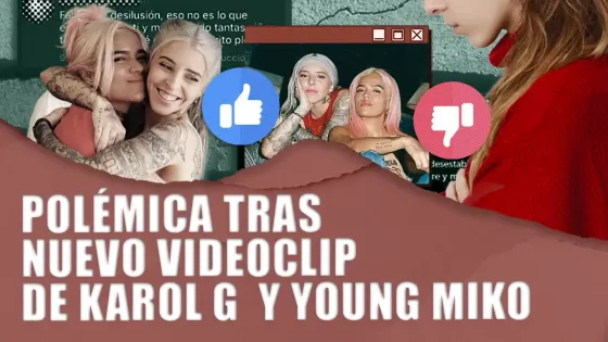 videoclip de Karol G y Young Miko