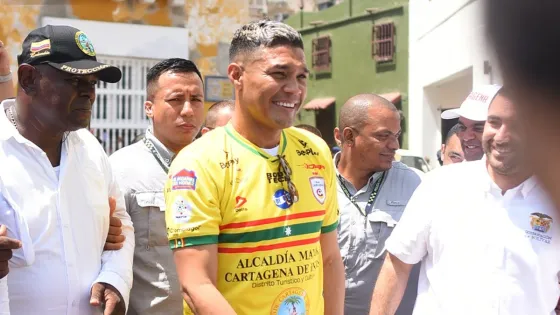 La historia de Teófilo Gutiérrez y el reto de llevar al Real Cartagena a la A La historia de Teófilo Gutiérrez y el reto de llevar al Real Cartagena a la A