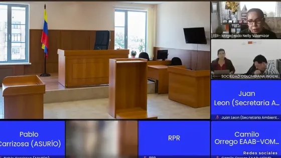 Alcaldía de Bogotá se pronuncia sobre abogado que salió desnudo en audiencia Alcaldía de Bogotá se pronuncia sobre abogado que salió desnudo en audiencia