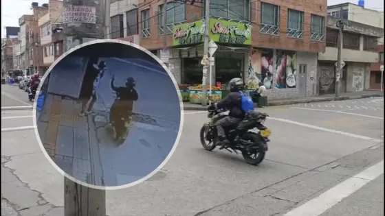 La esquina de Bogotá azotada por los motoladrones La esquina de Bogotá azotada por los motoladrones