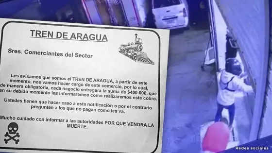 Aterrador panfleto luego de asesinato en matadero de Bogotá Aterrador panfleto luego de asesinato en matadero de Bogotá