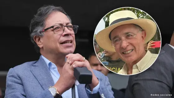 Gustavo Petro y Álvaro Uribe Gustavo reacciona a llamado a juicio de Uribe