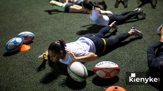 La niña que pasó de las calles de Medellín a las canchas de Rugby