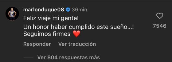 Marlon expulsado Marlon expulsado
