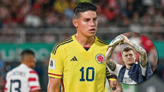James Rodríguez y Kroos James Rodríguez y Kroos