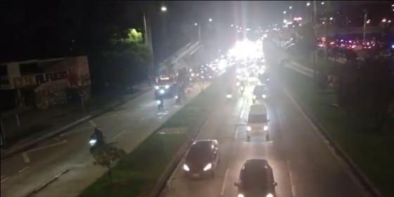Manifestaciones en la Nacional cesan, NQS recupera su movilidad vehícular Manifestaciones en la Nacional cesan, NQS recupera su movilidad vehícular