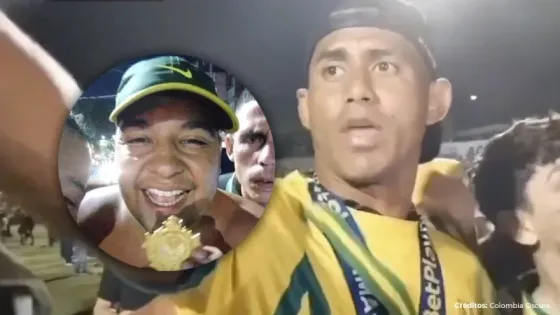 Hincha que robó medalla a jugador del Bucaramanga apareció llorando pidiendo disculpas Hincha que robó medalla a jugador del Bucaramanga apareció llorando pidiendo disculpas