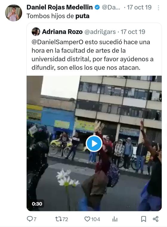 Los polémicos trinos de Daniel Rojas, nuevo ministro de Educación Los polémicos trinos de Daniel Rojas, nuevo ministro de Educación