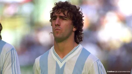 Néstor Lorenzo como jugador en Argentina Néstor Lorenzo como jugador en Argentina