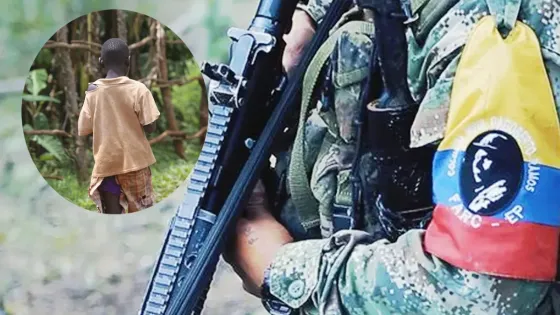 Niños de dos departamentos están en “riesgo extremo” de reclutamiento Niños de dos departamentos están en “riesgo extremo” de reclutamiento