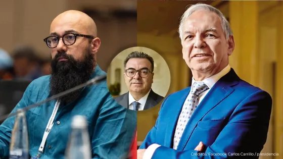 El vainazo de Carlos Carrillo a Ricardo Bonilla El vainazo de Carlos Carrillo a Ricardo Bonilla