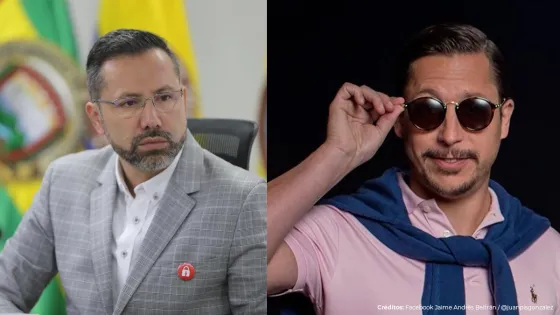 Alcalde de Bucaramanga se 'emberracó' con Juanpis por broma a Rodallega Alcalde de Bucaramanga se 'emberracó' con Juanpis por broma a Rodallega