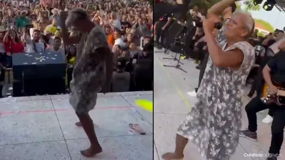 Abuela reaparece bailando en concierto tras ocho meses desaparecida Abuela reaparece bailando en concierto tras ocho meses desaparecida