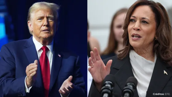 Kamala Harris y Donald Trump Kamala Harris y Donald Trump