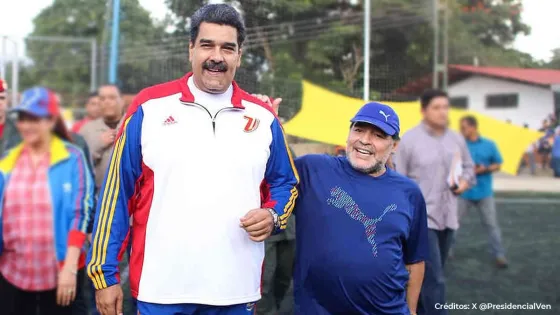 Maduro le pide al espíritu de Maradona que le "Jale las patas" a Milei Maduro le pide al espíritu de Maradona que le "Jale las patas" a Milei
