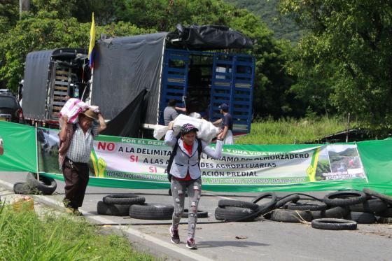 ley de páramos protestas campesinos ley de páramos protestas campesinos