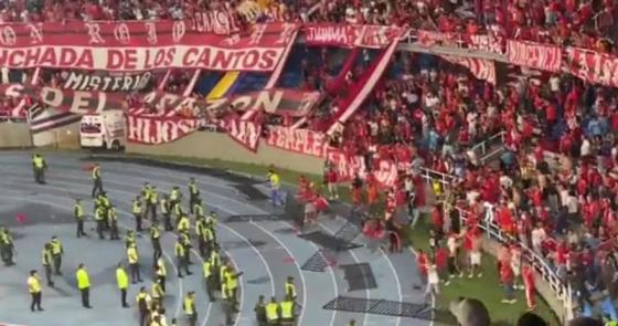 Drásticas sanciones para el América luego de los disturbios en el Pascual Guerrero Drásticas sanciones para el América luego de los disturbios en el Pascual Guerrero