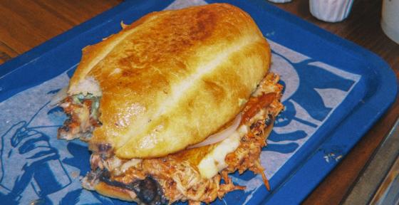 Receta de torta de cerdo al pastor Torta de cerdo al pastor