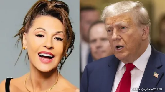 Amparo Grisales Donald Trump Amparo Grisales