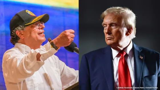 Gustavo-Petro-Donald-Trump Gustavo-Petro-Donald-Trump