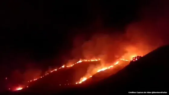 Incendio Parque chingaza Incendio Parque chingaza