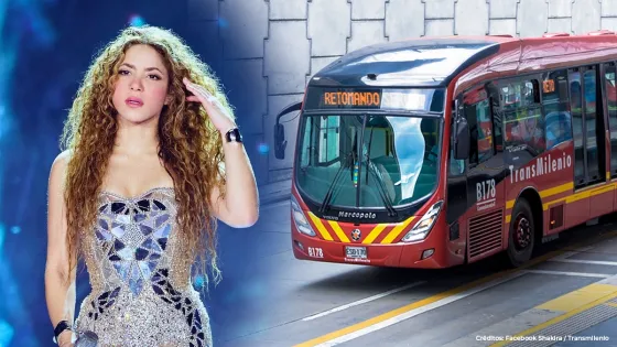 Shakira TransMilenio Shakira