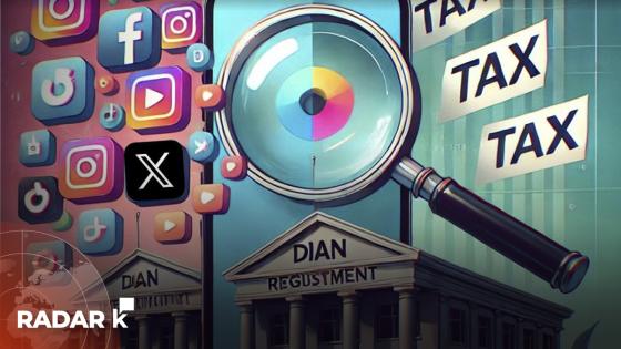 El nuevo socio de los influencers: la DIAN pone la lupa sobre sus ingresos
