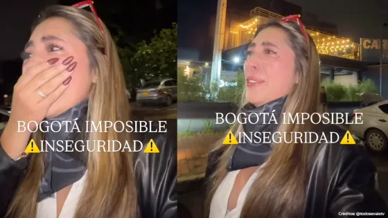 Reconocida influencer fue víctima de robo en Bogotá Reconocida influencer fue víctima de robo en Bogotá