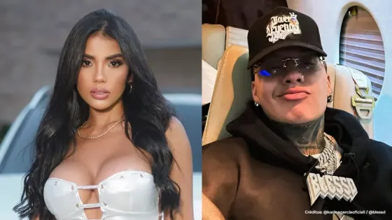 Blessd Karina García La casa de los famosos Blessd