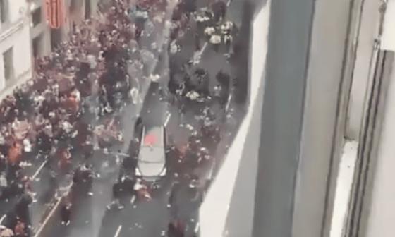 Un hombre arrestado tras atropellar a varias personas en la celebración del Liverpool Un hombre arrestado tras atropellar a varias personas en la celebración del Liverpool