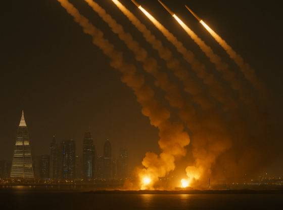 Irán ataca con misiles base de EE. UU. en Qatar