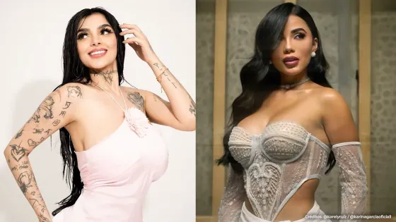 @karelyruiz / @karinagarciaoficiall @karelyruiz / @karinagarciaoficiall