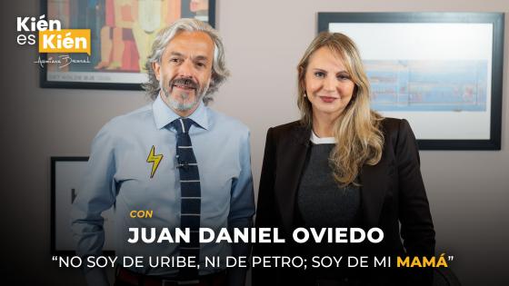 “No soy de Uribe, ni de Petro; soy de mi mamá”: Juan Daniel Oviedo “No soy de Uribe, ni de Petro; soy de mi mamá”: Juan Daniel Oviedo