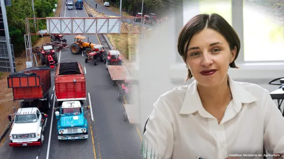 Paro arrocero en Colombia y ministra de Agricultura, Martha Carvajalino. Paro arrocero continúa en Colombia