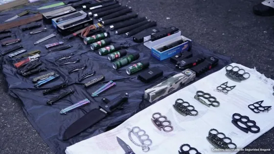 Incautan-armas-Bogotá Incautan-armas-Bogotá