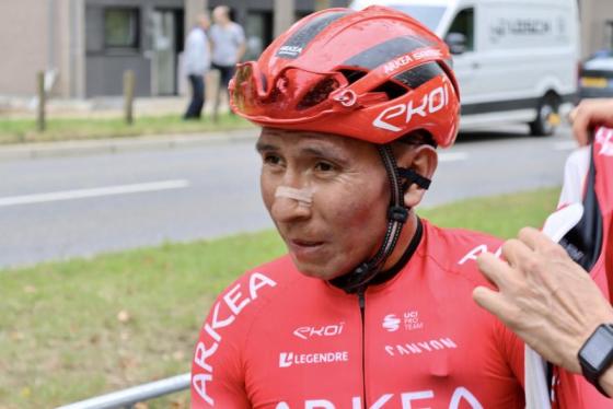Nairo Quintana heridas Nairo Quintana