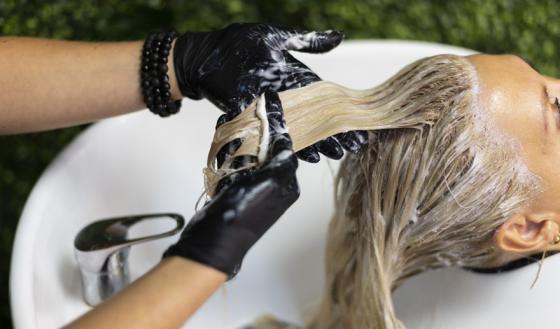 Cabello tinturado