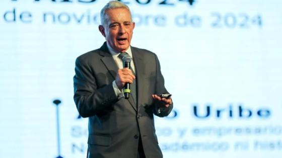 Álvaro Uribe, expresidente de Colombia.