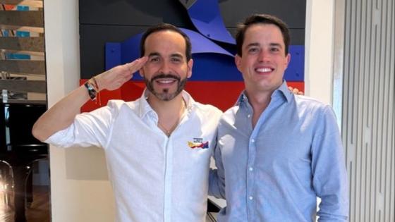 Abelardo de la Espriella y Jerónimo Uribe. Abelardo de la Espriella y Jerónimo Uribe.