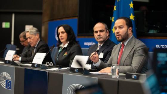 Centro Democrático Cabal y Vallejo advirtieron en el Parlamento Europeo sobre riesgos institucionales en Colombia.