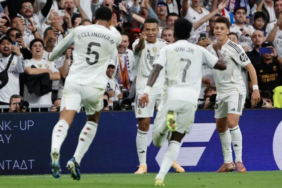 Partido de Real Madrid contra el Barcelona